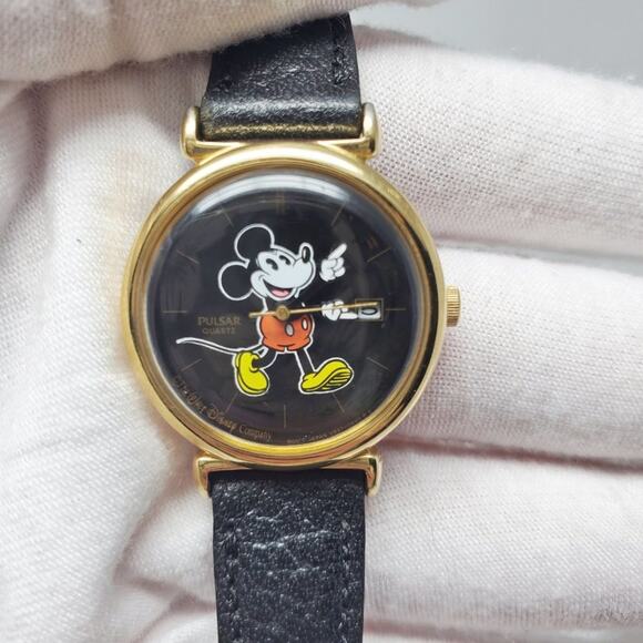 Disney X Pulsar Mickey Mouse Vintage Black Women\'s Watch main image 9